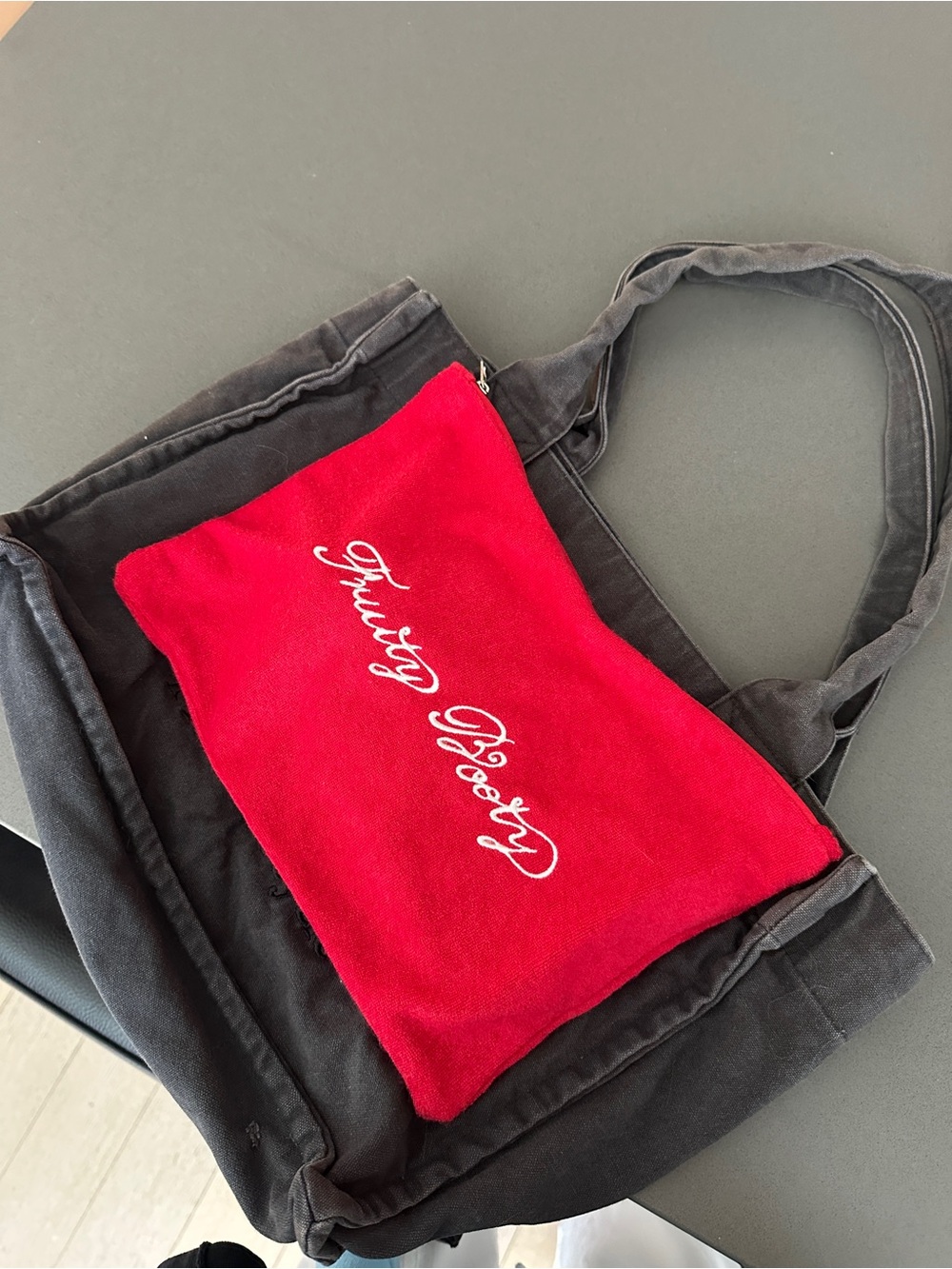 Fruity Booty Terry cloth pouch